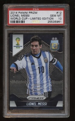 Lionel Messi 2014 Prizm WC プリズム版 Lionel Messi 2014 Prizm World Cup #12 Gold /10 Price Guide