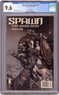 Spawn The Dark Ages #13N CGC 9.6 Newsstand 2000 4473901005