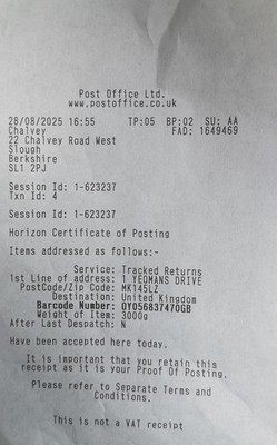 Item photo(s) from verified buyer