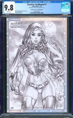 Chaotica Spellbound #1 Ebas Legend Pearl Luxury Foil Edition CGC 9.8 Ltd /8