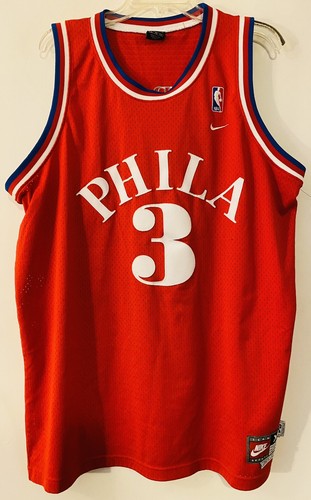 Vintage Philadelphia 76ers Nike Jersey Size Youth Medium – Yesterday's Attic