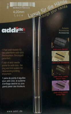 addi Click Lace Interchangeable Circular Knitting Needle Tips