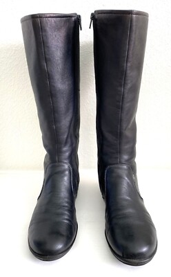 ECCO Women's Classic High-Cut Boot Size EU-39 Black - USED