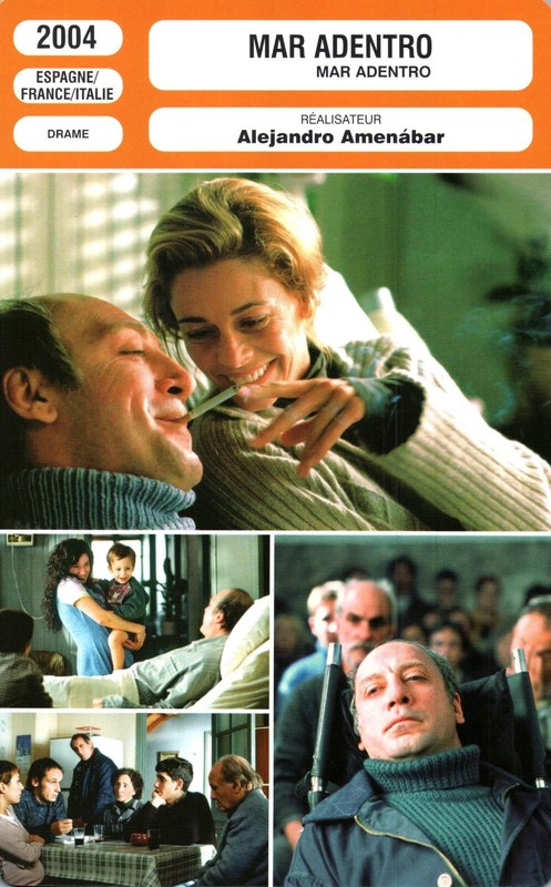 Fiche Cinema : Alejandro AmenÃBar	Mar Adentro	2004