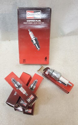 Champion D21 Copper Plus #502 Spark Plugs (Pack of 6)
