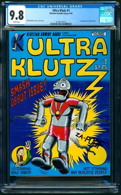 Ultra Klutz #1 CGC 9.8 (1981) - 1st app Ultra Klutz