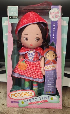 MOOSHKA Katia Story Time Little Red Riding Hood Doll New