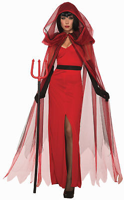 Crimson Demoness Demon Devil Womens Adult Costume Standard Size NEW