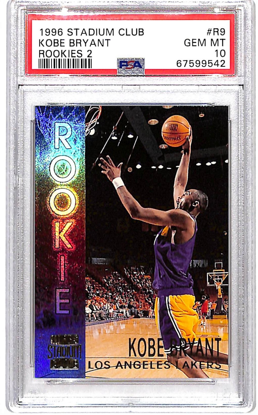 その他 PSA 10 - Kobe Bryant - 1999 Stadium Club 1999 Stadium Club Chrome #87 KOBE BRYANT Perfect PSA 10 Gem