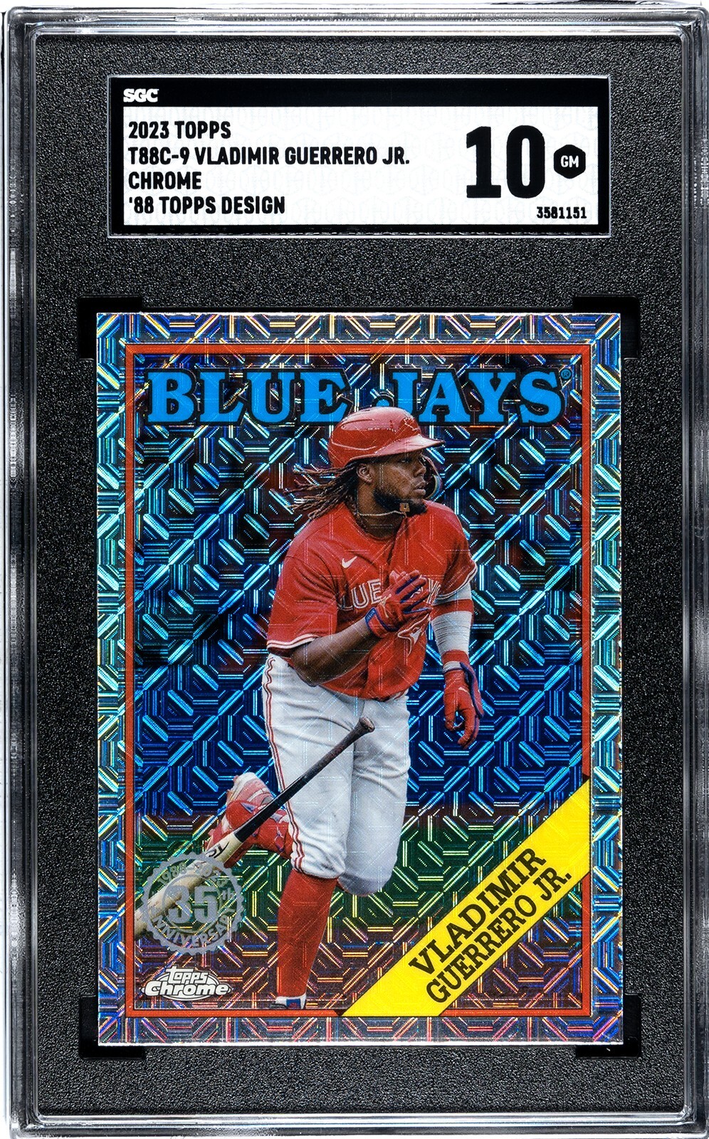 その他 Guerrero jr. rc auto topps psa9 2023 Topps #9 Vladimir Guerrero Jr. Chrome Silver Pack SGC