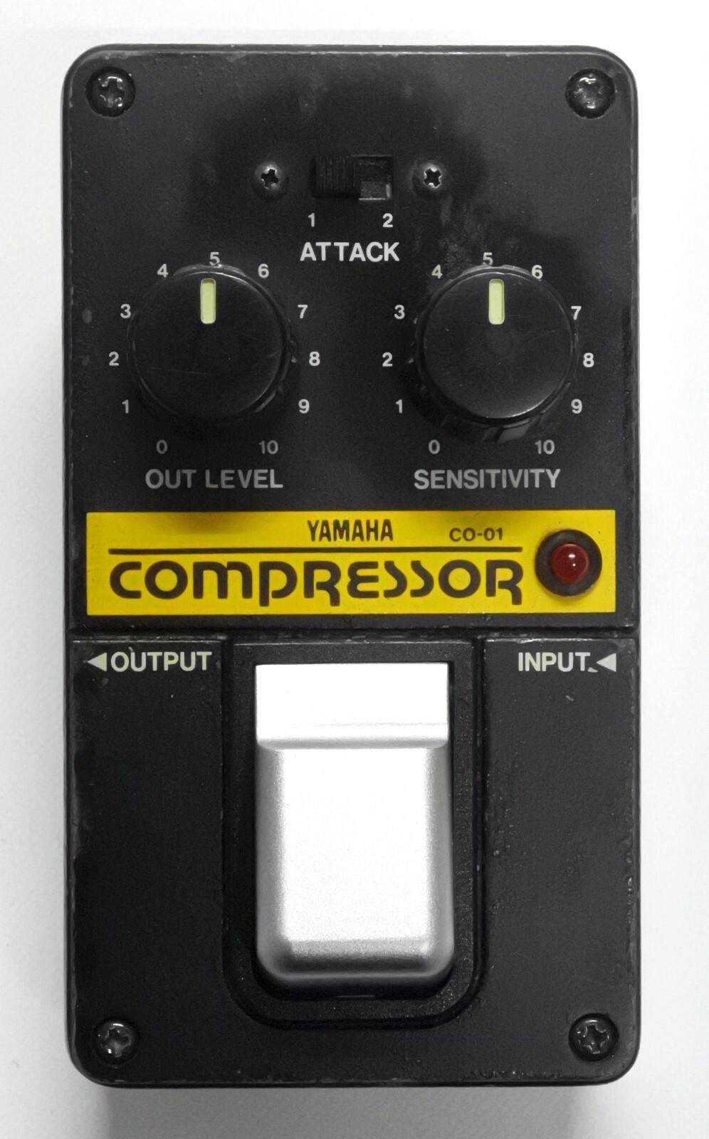 【希少】YAMAHA CO-01 Compressor コンプレッサ リミッター Yamaha CO-01 Compressor Guitar Effects Pedal A2 made in
