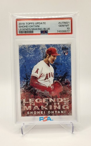 その他 2018 Topps Shohei Ohtani RC Blue PSA 2018 Topps Opening Day Shohei Ohtani RC Rookie Card #200