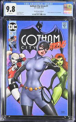 Gotham City Sirens #1 Nathan Szerdy Trade Variant CGC 9.8