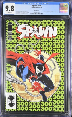 Spawn #300 CGC 9.8 3rd Printing Homage to Amazing Spider-Man #300- 4491567007