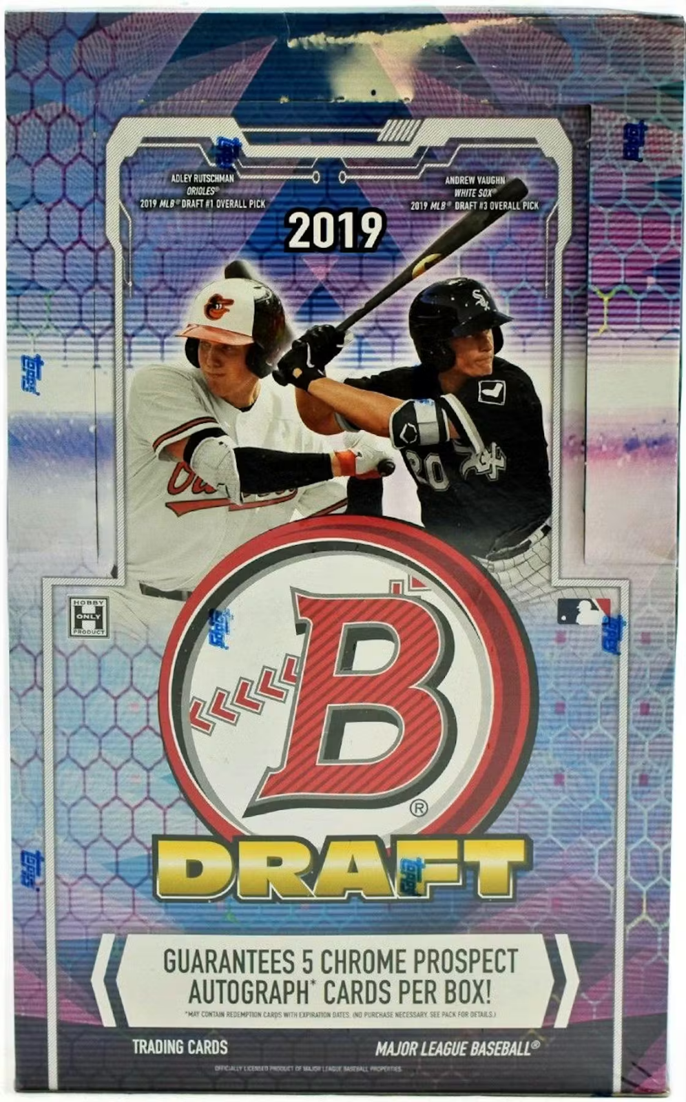 2019 Bowman Draft Baseball Factory Sealed Hobby SUPER JUMBO