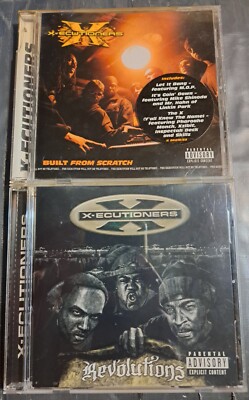 X-Ecutioners - Built From Scratch & Revolutions CDs