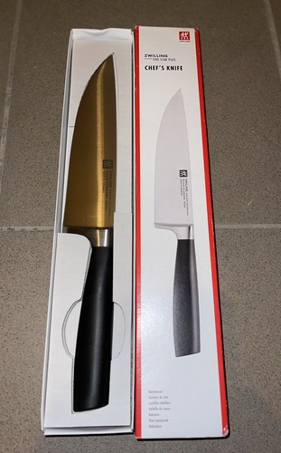 ZWILLING CHEF´S KNIFE KOCHMESSER FIVE STAR PLUS • 34 cm / 20 cm • MESSER NEU/OVP