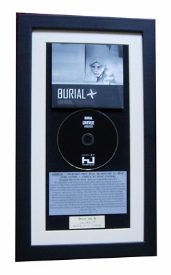 BURIAL Untrue CLASSIC CD Album GALLERY QUALITY FRAMED+FAST GLOBAL SHIP+Archangel
