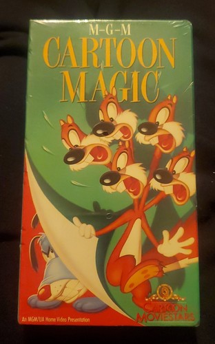C-C-B「TOUCH DOWN vo.1 vo.2」VHS MGM Cartoon Magic - Vol 1 - 1989 MGM/UA VHS tape - new