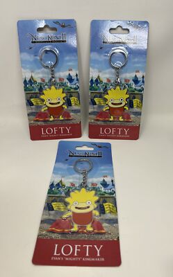 Lot Of 3 Ni No Kuni 2 Keychain Lofty   Limited Run GameStop Promo   BRAND NEW  