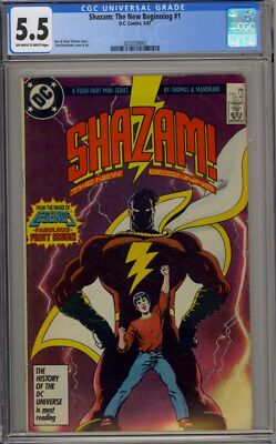 SHAZAM: THE NEW BEGINNING #1 - CGC 5.5 - DC COMICS - 1987
