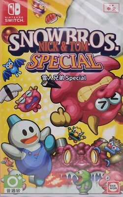  Snow Bros. Nick & Tom Special  Nintendo Switch Hk Chinese ENG JapanJapanese