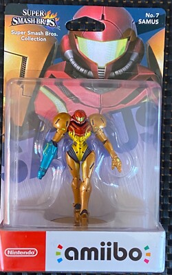 amiibo Figur - SAMUS No. 7 - Super Smash Bros. - Nintendo 