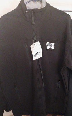GUITAR HERO PROMO PORT AUTHORITY J790 Men's Water Resist 3 SEASON JACKET BLACK L