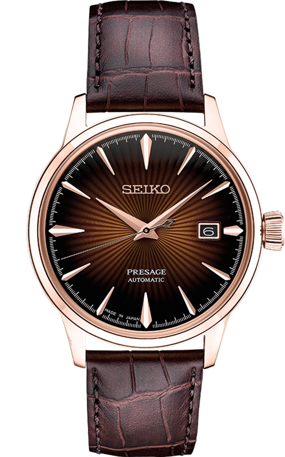Pre-owned Seiko Presage Srpb46 40.5mm Men's Automatic Watch