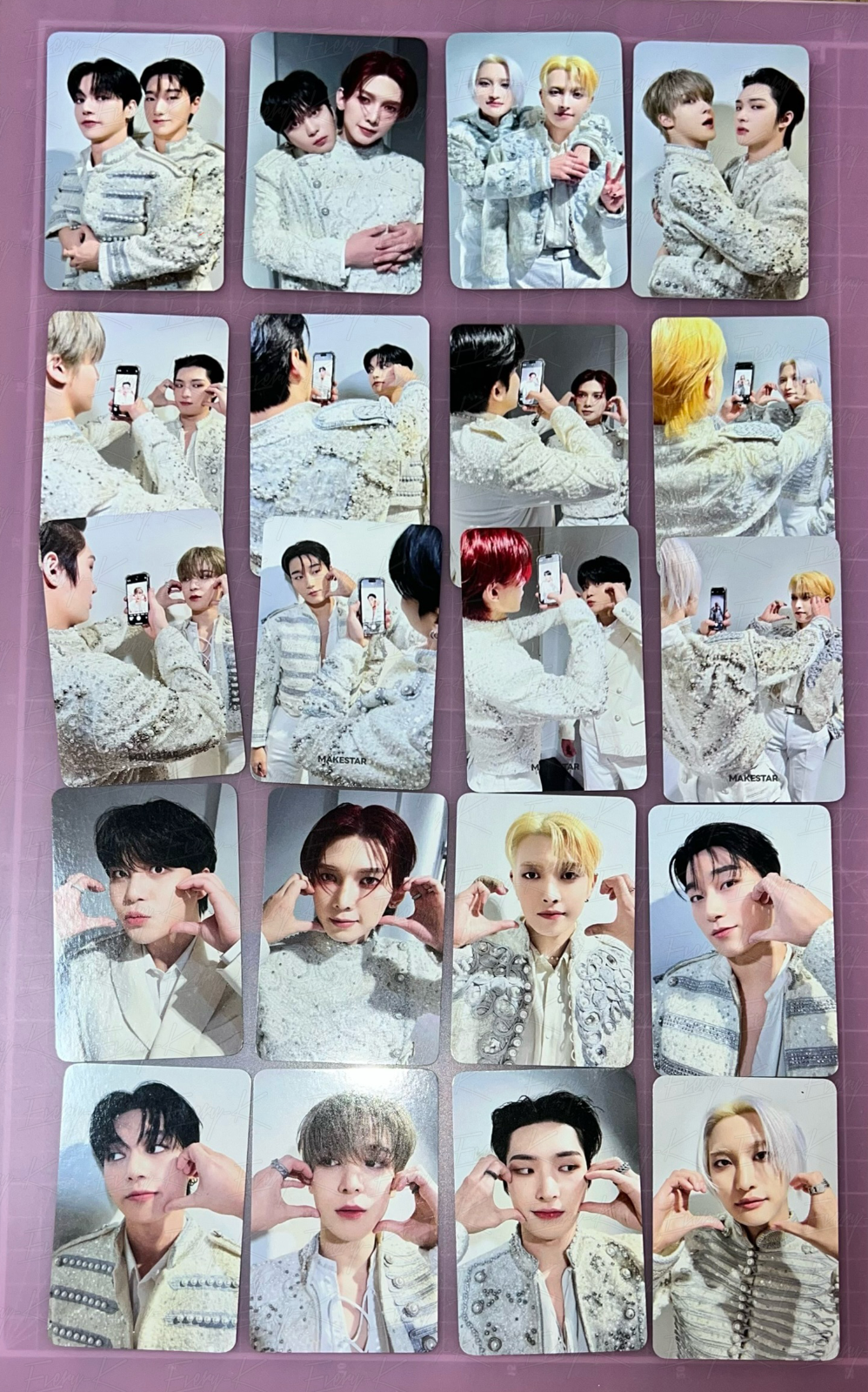 ATEEZ Golden Hour Part.2 Makestar Online LuckyDraw Photocard