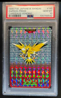 Zapdos PSA 10