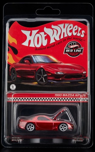 Hot Wheels 1993 MAZDA RX-7 R1 赤　RLC 1993 Mazda RX-7 R1 Red Line Club RLC Hot Wheels | eBay