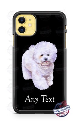Pomeranian Bichon Dog Personalize Phone Case For iPhone 14 Samsung s23 Google