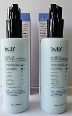 Belif Aqua Bomb Hydrating Body Moisturizer, Belif Body Lotion, Set 2 Pack