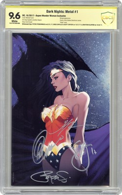 Dark Nights Metal #1 Turner Aspen Virgin CBCS 9.6 SS 2017