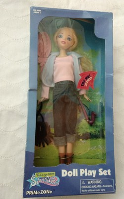 TODAY'S SCENE STARLETZ PRIME ZONE DOLL PLAY SET 2005 COLLECTABLE TOY BLONDE HAIR