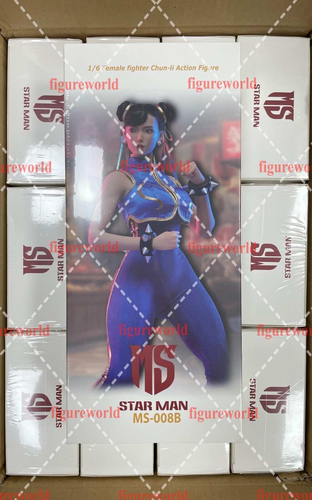 STAR MAN MS-008B 1/6 Female Fighter Chun li 12
