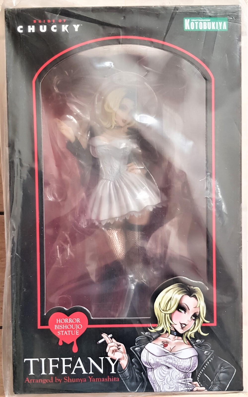 BRIDE OF CHUCKY ティファニー 等身大フィギュア Tiffany Bride of Chucky Bishoujo Figure Kotobukiya Child