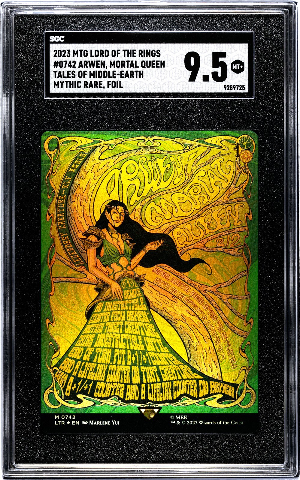 Arwen, Mortal Queen (Borderless Poster Foil) Lord of the
