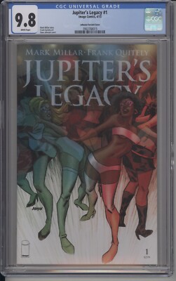 JUPITER'S LEGACY #1 - CGC 9.8 - DAVE JOHNSON VARIANT - IMAGE COMICS
