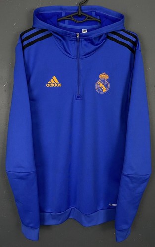MEN'S ADIDAS REAL MADRID 2021/2022 TRAINING FOOTBALL SOCCER SHIRT JERSEY SIZE S