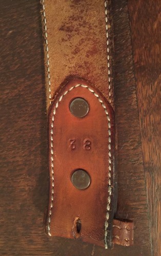 Vintage HAND TOOLED Belt Rare 70s 80s Original LEATHER Tony Belt Buckle