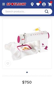 Elna air artist jessecmault machine  sewing machines  gumtree