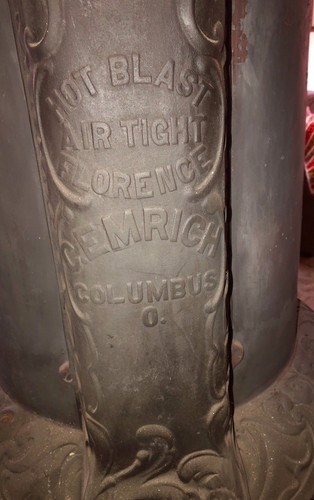Hot blast Florence #155 Antique Coal/woodburning stove
