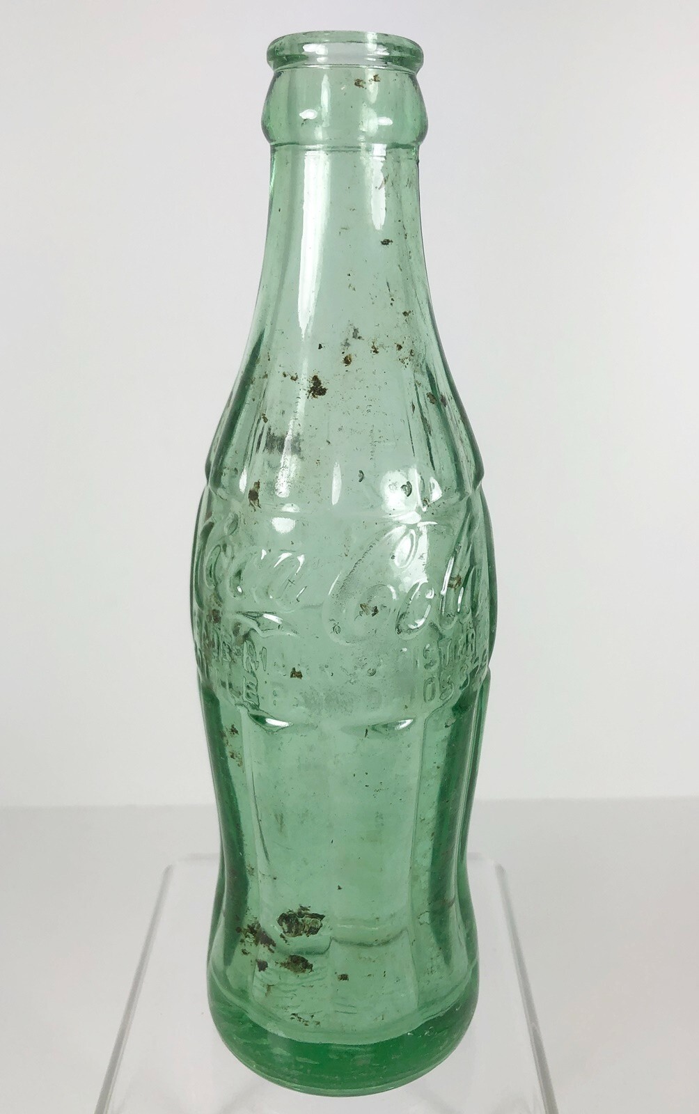 【★秘蔵品★大正ロマン】アメリカボストン1924年製 Coca-Colaボトル ☆秘蔵品☆大正ロマン】アメリカボストン1924年製 Coca-Colaボトル