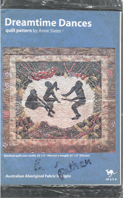 Dreamtime Dances Quilt Sewing Pattern Wall Hanging Mime Dance Rituals Music