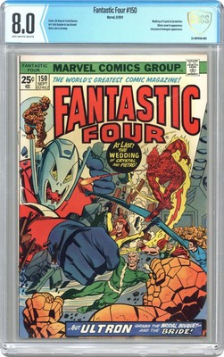 Fantastic Four #150 CBCS 8.0 1974 23-38F4EAA-003