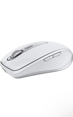 Logitech MX Anywhere 3 Wireless Mouse for Mac - Pale Grаy