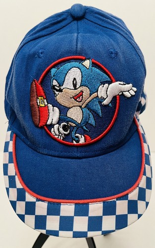 帽子 90s SEGA SONIC THE HADGEHOG PROMO CAP Vintage 90s Sonic The Hedgehog Lifesavers Spinball Promo
