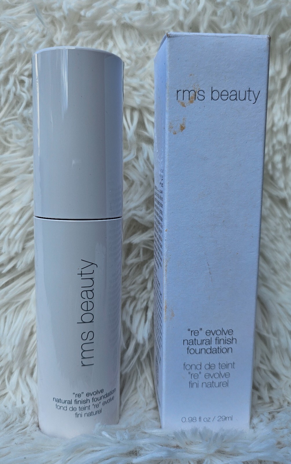 RMS Beauty ReEvolve Natural Finish Foundation – Tagescreme Mit Mittlerer Deckkraft, 29 Ml, Farbe 000